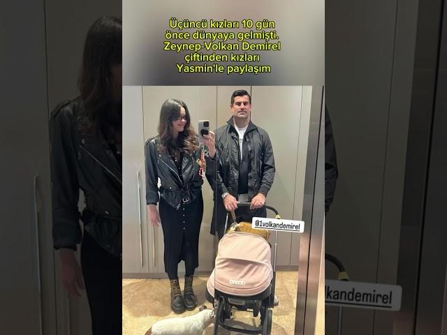 Zeynep-Volkan Demirel Çiftinden Kızları Yasmin'le Paylaşım #volkandemirel #magazin