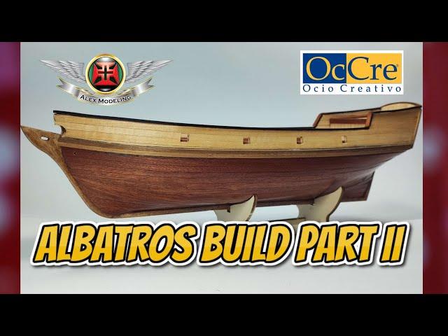 OcCre. ocio Creativo 1/100 "ALBATROS" BUILD PART II Plamo Build Naval Modeling