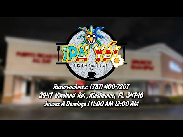 Pa'Ya! - (2021)  1 Minute Commercial