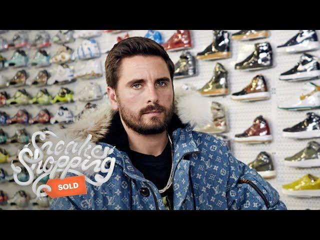 Scott Disick Goes Sneaker Shopping With Complex