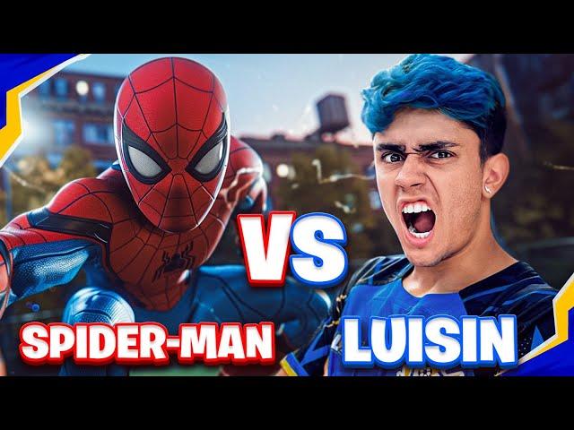 LUISIN VS HOMEM ARANHA* Quem é mais poderoso no futebol?