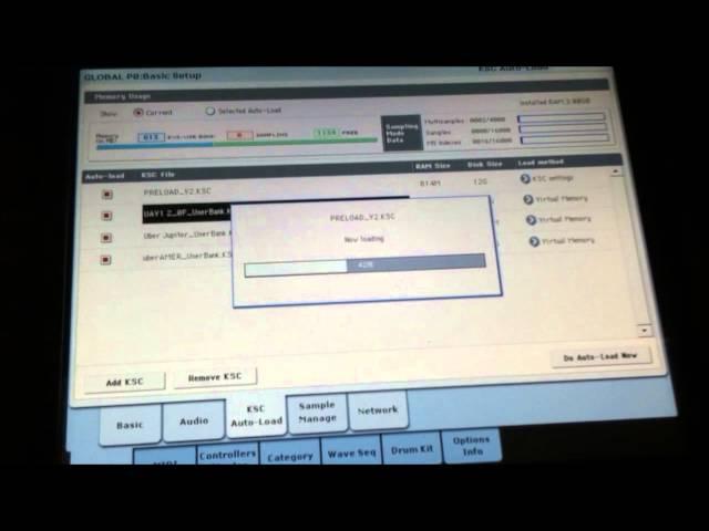 KORG KRONOS HOW TO STREAM UBER ANALOG & OTHER FILES INTO VIRTUAL MEMORY