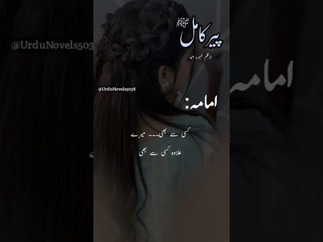 Peer e Kamil Novel|Ab e Hayat by Umera Ahmed|Salar Sikandar|Most romantic urdu novel#shorts #viral