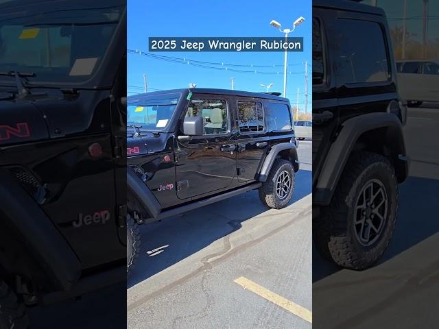 Our FIRST 2025 Jeep Wrangler Rubicon is HERE! #jeep! #carsales