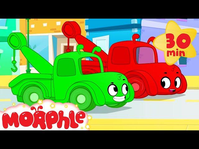 Morphle vs Orphle - Play Trucks | Cartoons for Kids | My Magic Pet Morphle