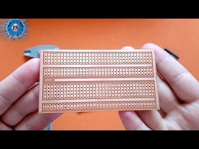 10pcs 5X10cm Single Side Copper Prototype Paper PCB Breadboard 2-3-5 Joint Hole-Banggood.com