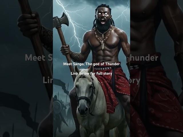 SANGO The god of Thunder was human first before he became god. Did you know this? Watch story 