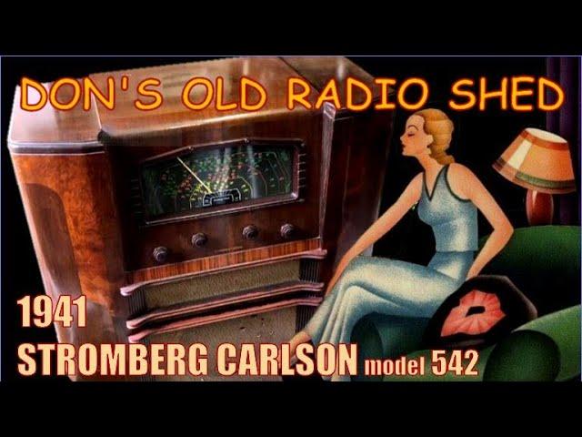 1941 STROMBERG CARLSON model 542 restoration and repair PART 1