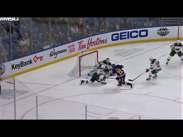 Kaapo Kahkonen ROBS Krebs With The Skate Save