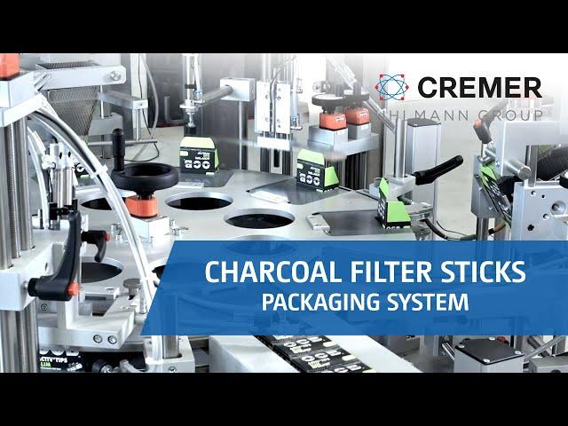 Cremer - Charcoal filter sticks packaging system