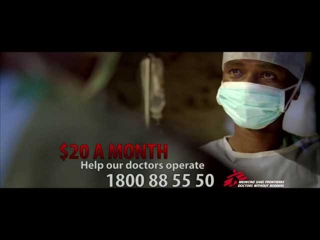 Médecins Sans Frontières Australia TV Ad (30 second version)