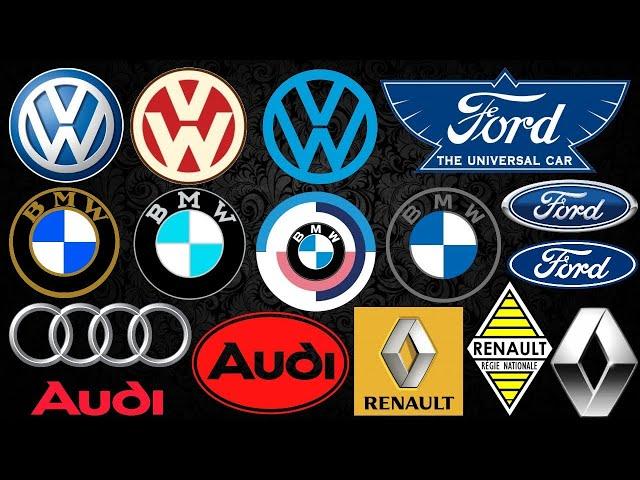 Evolution of the World's Most Iconic 30 Car Logos: A Journey Through Time