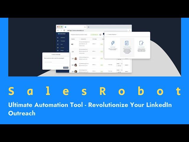 Revolutionize Your LinkedIn Outreach with SalesRobot - The Ultimate Automation Tool  AppSumo LTD
