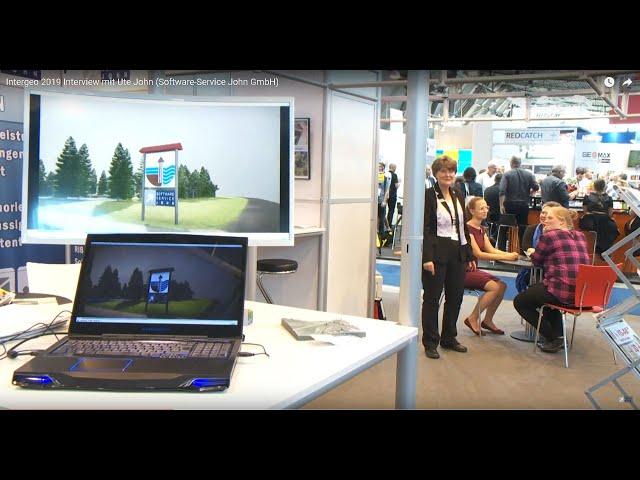 Intergeo 2019 Interview mit Ute John (Software-Service John GmbH)