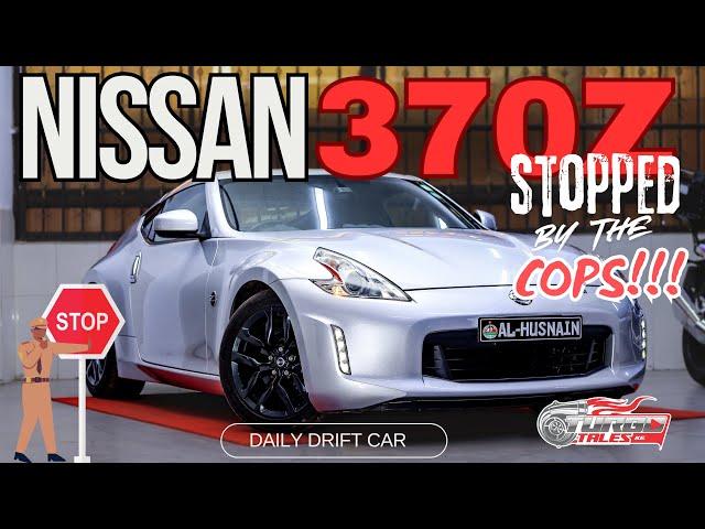 Police Officer Pulls Over Turbo Tales In A NISSAN 370Z