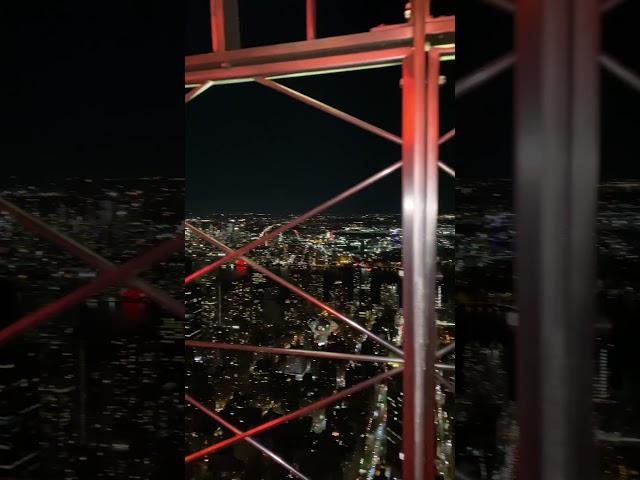 The Empire State Building on the observation deck 86th floor