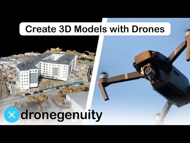 Aerial Photogrammetry Explained - Create 3D Models With Drone Photos