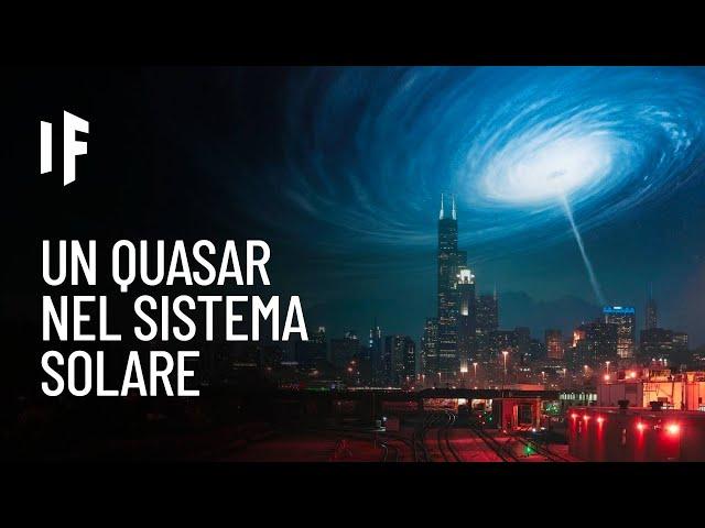 E se un quasar entrasse nel nostro Sistema Solare?