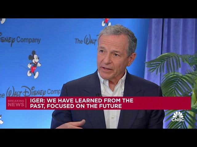 Disney CEO Bob Iger on streaming: We have to turn it into a growth business