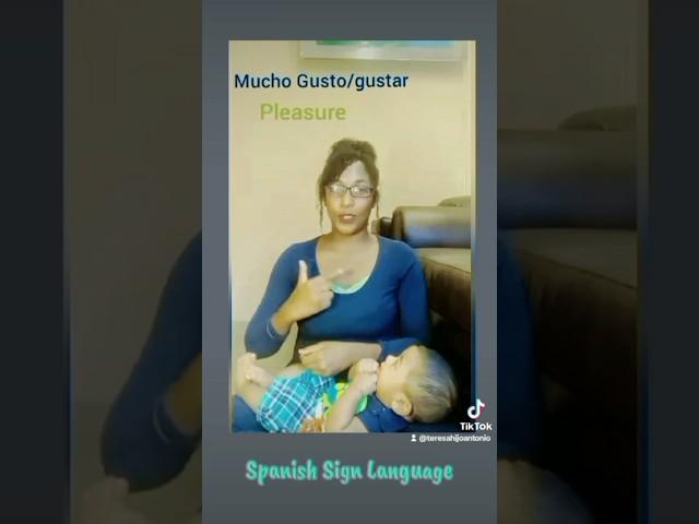 Spanish SignLanguage Pt1|  Papicito #signlanguage #tiktokvideo #challenge #spanish