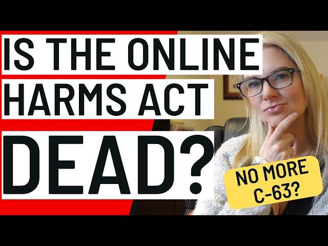 Is Trudeau's censorship bill dead? The online harms act, c-63, has been split in half.