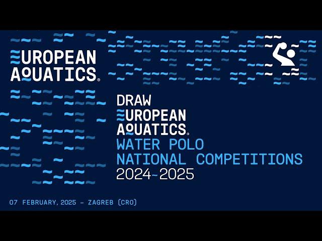 Drawing Ceremony for European Aquatics Water Polo National Competitions 2025