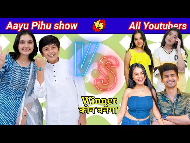 Aayu and Pihu Show Vs Other Youtubers Comparison  #aayuandpihushow