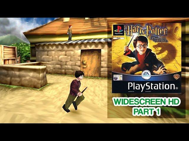 Harry Potter and the CoS [PS1] - Part 1: The Burrow | [Widescreen HD]