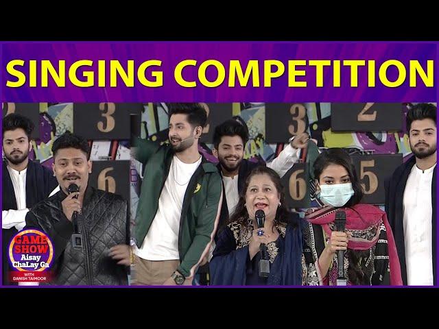 Singing Competition In Game Show Aisay Chalay Ga | Laraib Khalid | Zarnab Fatima | Shahtaj Khan