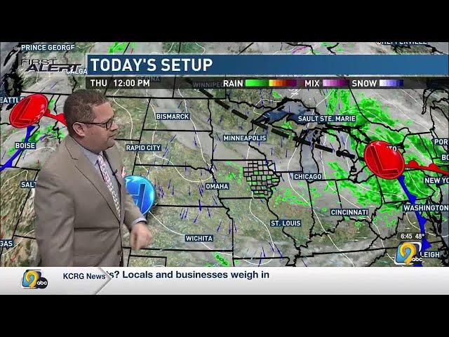 First Alert Forecast: Thursday Morning, May 22nd