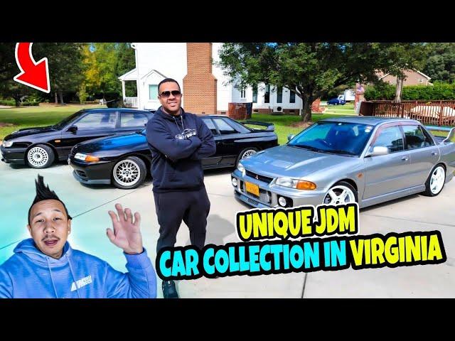 Unique JDM Car Collection in Virginia! JamStig Repping the RHD Culture!