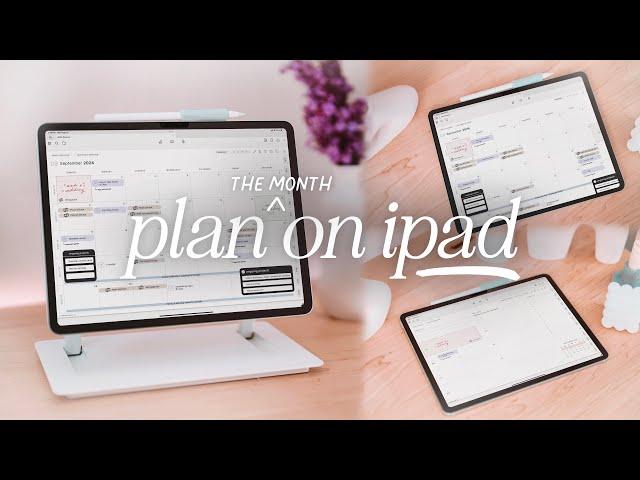 Use Your iPad as a Planner | September Plan with Me