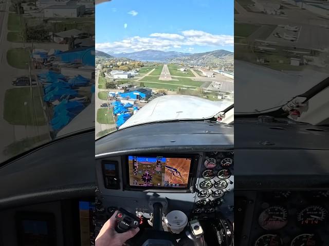 ‍️ The Perfect Landing?! POV Short Field Landing | Pilots and Aviation #pilotlife