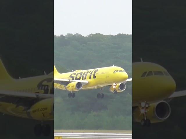 w spirit landing #aviation #planes #a320 #spiritairlines