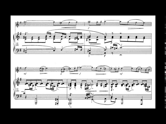 Rachmaninoff - Vocalise in E (piano accompaniment)