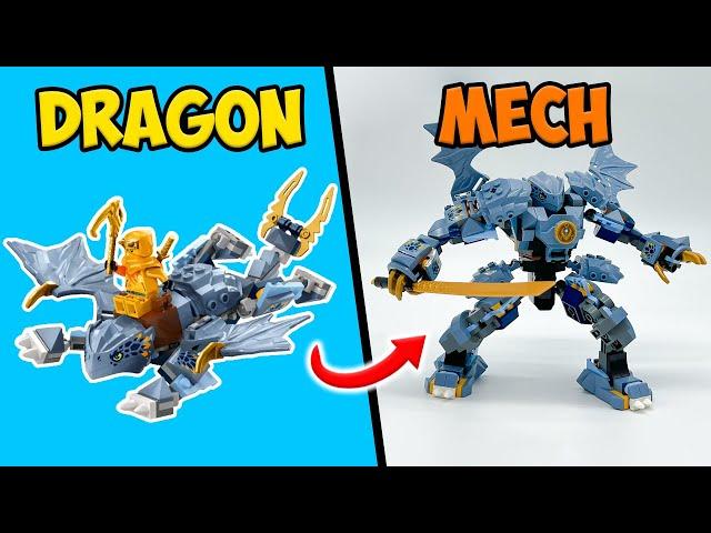 I turned a Lego Ninjago Dragon into a MECH!