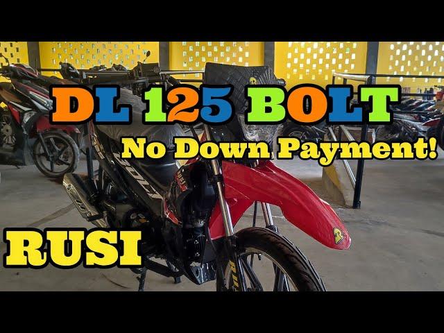 RUSI BOLT 125 NO DOWN PAYMENT | MARZ JAM