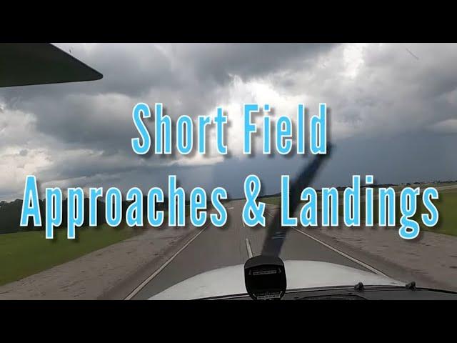 Short Field Approaches & Landings | Epic Flight Academy