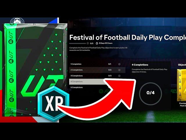 How to Complete Festival of Football Daily Play Completionist Objectives in EA FC 24