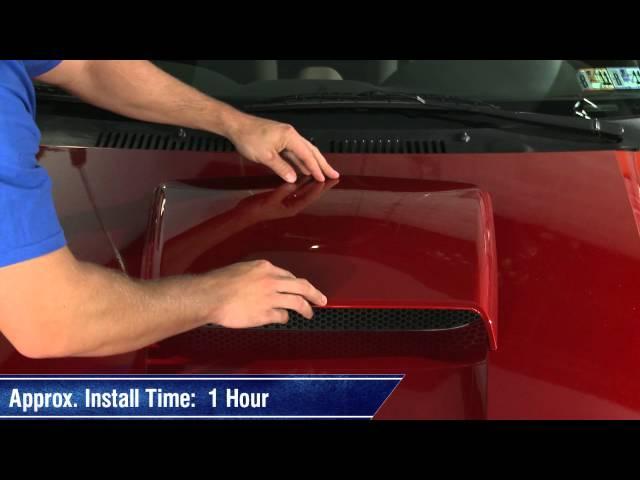 Mustang GT Style Hood Scoop - Pre-painted (99-04 GT; 99-02 V6; 01 Bullitt) Review