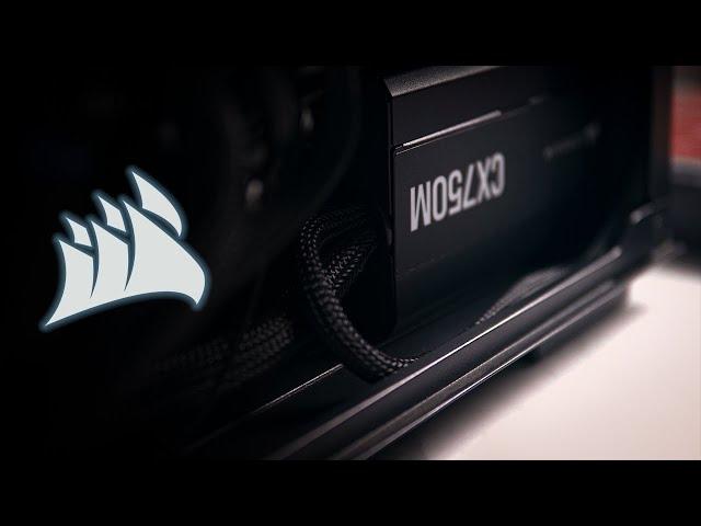 Corsair CX750M ATX Power Supply - Cinematic Unboxing and Installation | Finally upgraded my PSU