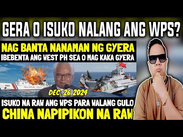 GERA O ISUSUKO NALANG NATIN ANG WPS, PRO CHINA SINISI ANG US NA DAHILAN NG GULO REACTION AND COMMENT