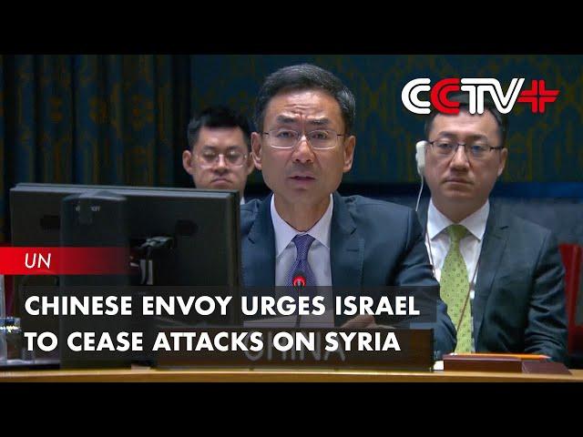 Chinese Envoy Urges Israel to Cease Attacks on Syria