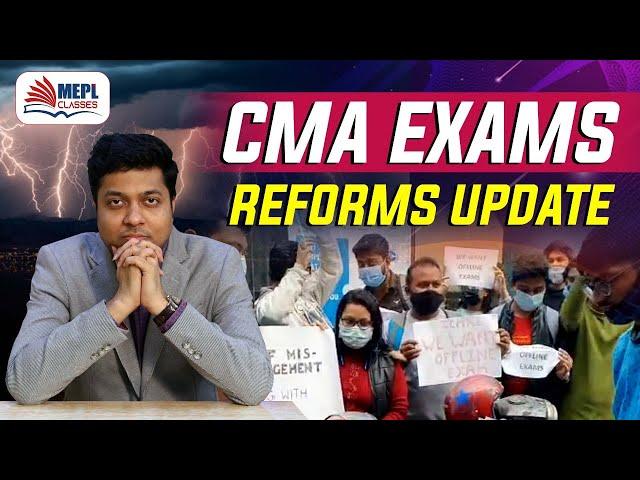 CMA Exams Reforms Update | Mohit Agarwal | MEPL Classes