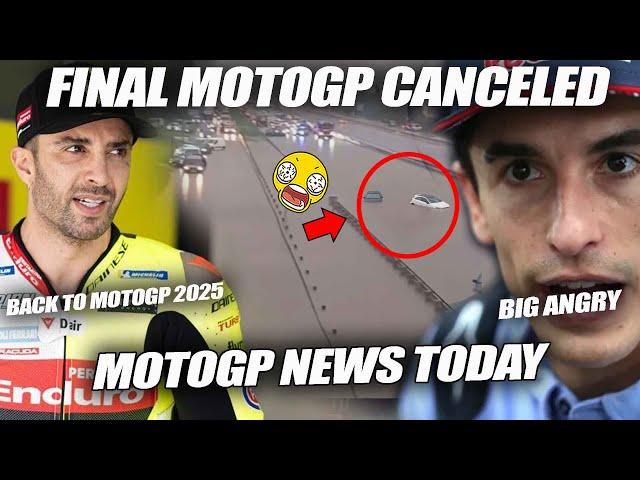 EVERYONE SHOCKED Floods Impact Barcelona, Marquez BIG ANGRY Catalunya Circuit, Iannone Back 2025