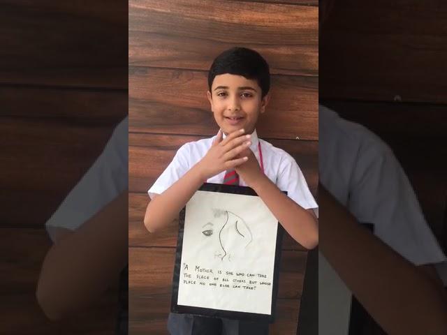 A poem presented by Medhansh Choudhary IV A( APSKaluchak) Mother's Love