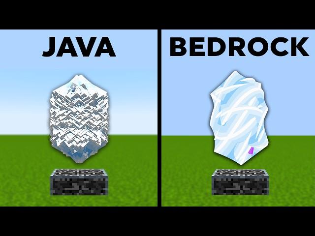 Java VS Bedrock Things!