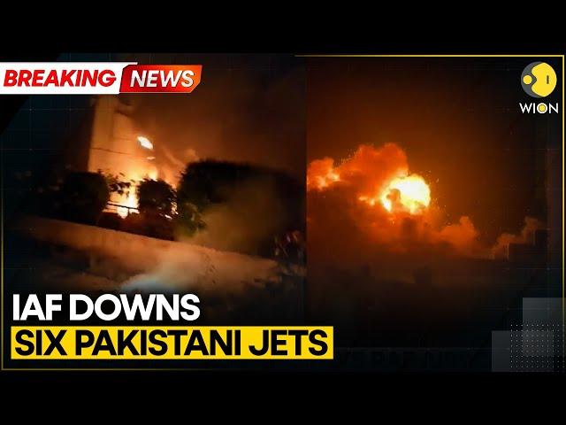 BREAKING: India's Devastating Precision Strike, IAF Downs Six Pakistani Jets: ANI | WION