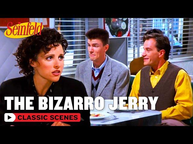 Elaine Befriends Jerry's Exact Opposite | The Bizarro Jerry | Seinfeld