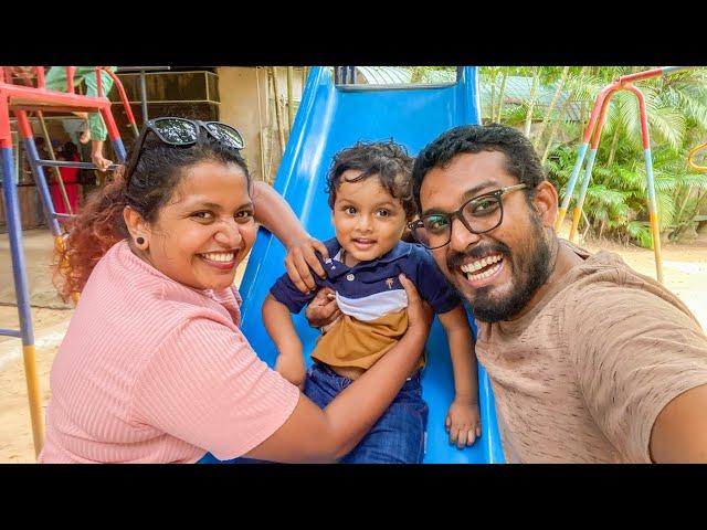 VLOG 130  - පොඩි බබයි අලි බබයි  මාලුයි කුරුල්ලොයි | Water World